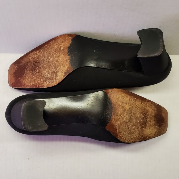 Stuart Weitzman Black Fabric Pumps - Picture 15 of 15